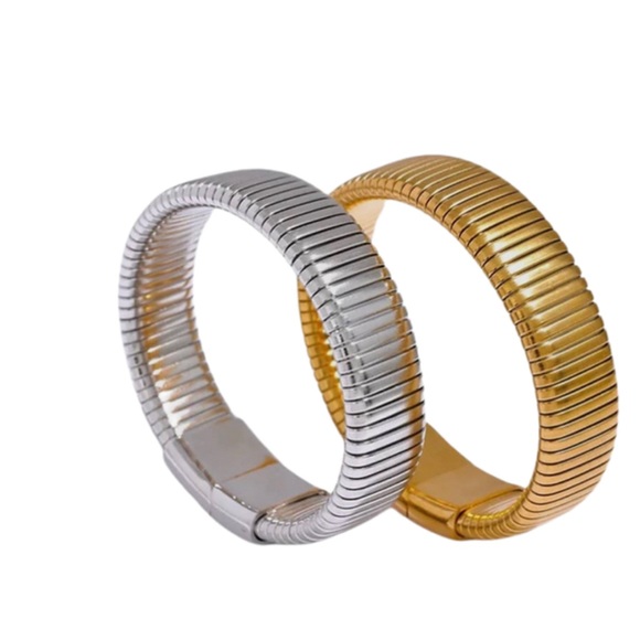 Lauren Kenzie Gold Band Bracelet *NEW* - Picture 9 of 10